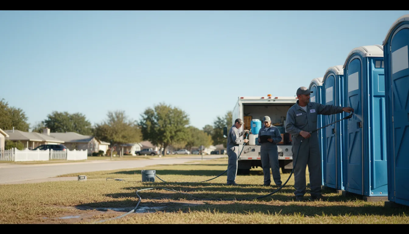 Long-Term Portable Toilet Rental in Sutherland, NE near me